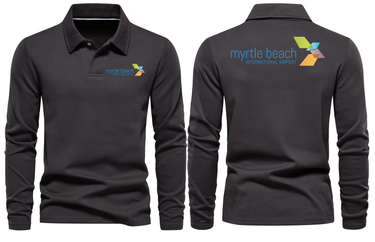 MYRTLE AIRPORT LONG SLEEVE POLO